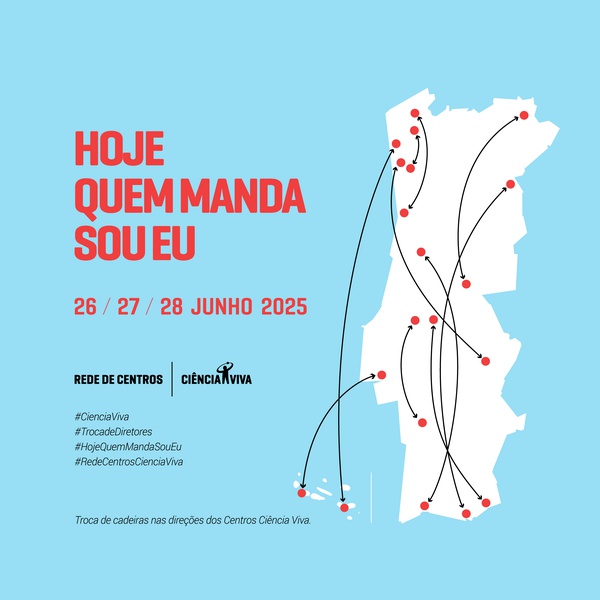 Today, it’s all about sharing knowledge at the Ciência Viva Centres