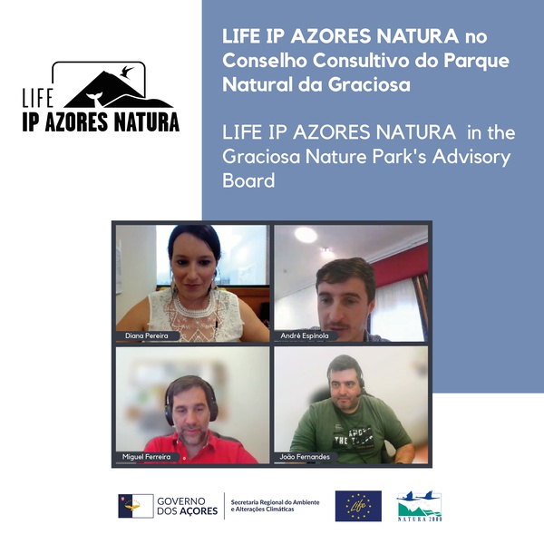 LIFE IP AZORES NATURA in the Graciosa Nature Park's Advisory Board