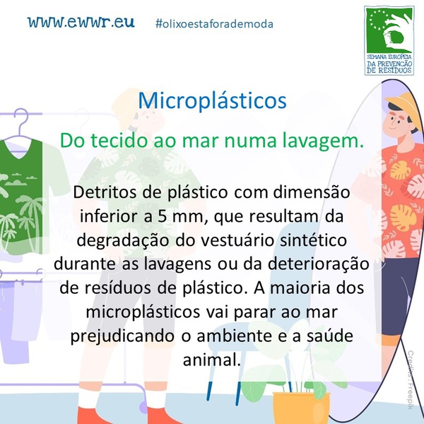 Microplásticos – Do tecido ao mar numa lavagem