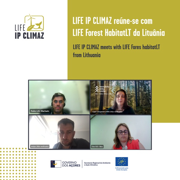 LIFE IP CLIMAZ reúne-se com LIFE Forest HabitatLT da Lituânia
