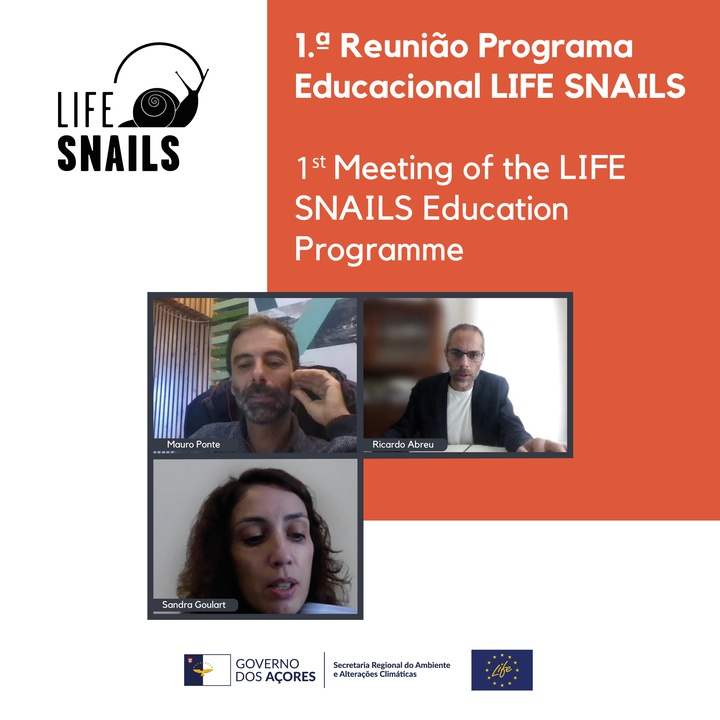 1.ª Reunião Programa Educacional LIFE SNAILS (ação E3)