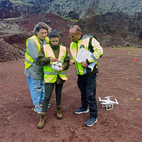LIFE IP AZORES NATURA promotes a drone piloting and image processing course for Park Rangers and Technicians