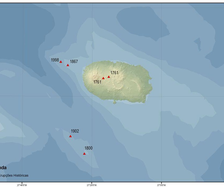 Erupções Históricas dos Açores – Erupção submarina de 1902, entre as ilhas de São Jorge e Terceira