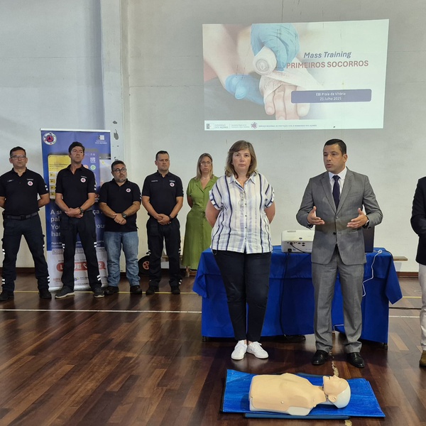 Secretaria Regional do Ambiente e Ação Climática promove 'workshop' de Primeiros Socorros direcionado a pessoal não docente nas escolas