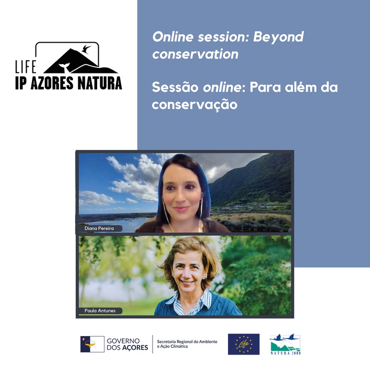 LIFE IP AZORES NATURA promoted an online session on the importance of ecosystems in our lives