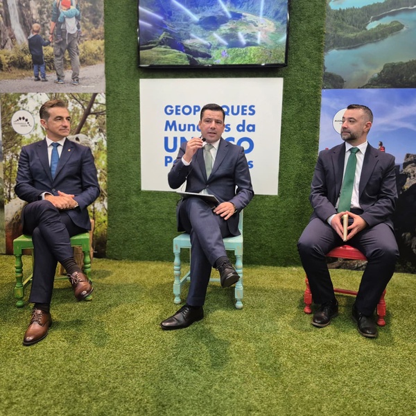 Alonso Miguel reafirma papel estratégico do Geoparque Açores para desenvolvimento do turismo sustentável na Região