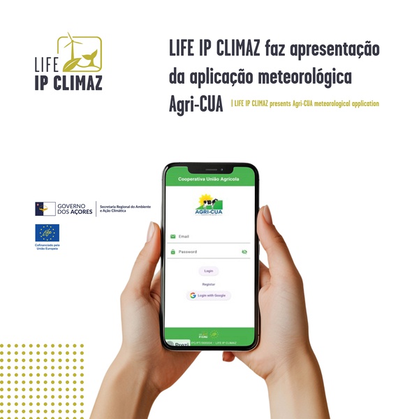 LIFE IP CLIMAZ faz apresentação da aplicação meteorológica Agri-CUA