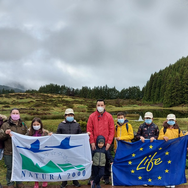 LIFE IP AZORES NATURA was present in the "Discover to preserve our Wetlands" activity