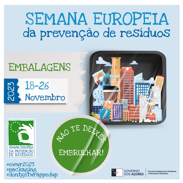 14.ª Semana dos Resíduos dos Açores – Inscrições de 4 de setembro a 12 de novembro de 2023