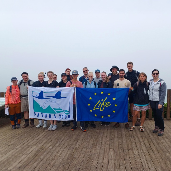 Danish students visit the LIFE IP AZORES NATURA project