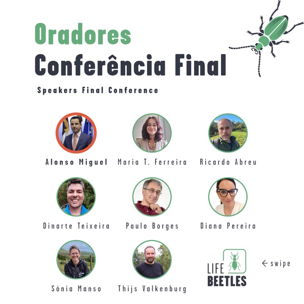 Conferência Final projeto LIFE BEETLES – conheça os oradores!