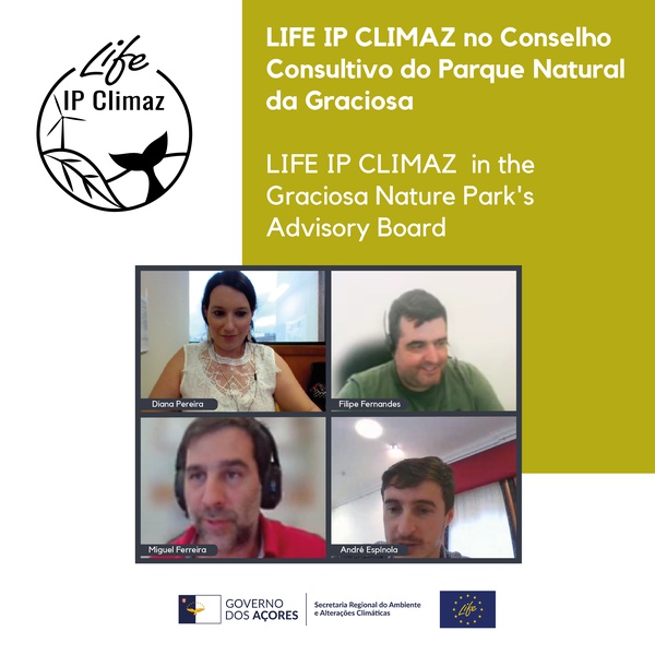 PROJETO LIFE IP CLIMAZ - Reunião do Conselho Consultivo do Parque Natural da Ilha Graciosa