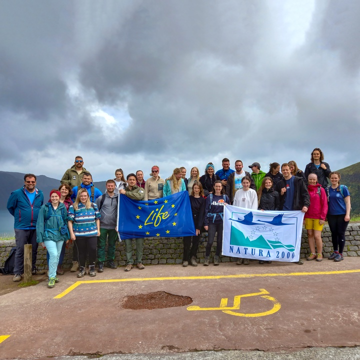 Group of German students cooperates with LIFE IP AZORES NATURA in São Miguel