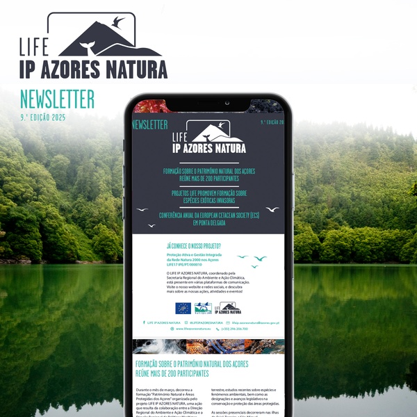 A nova edição da newsletter do LIFE IP AZORES NATURA já se encontra disponível!