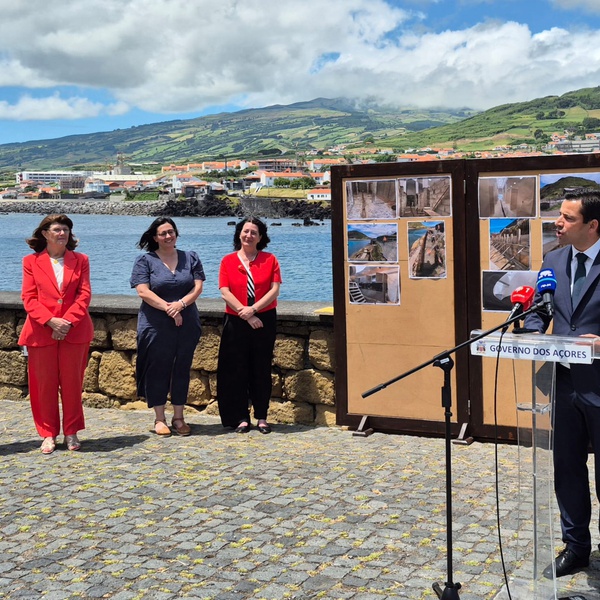 Governo dos Açores inaugura empreitada de Requalificação do Complexo de Infraestruturas de Porto Pim