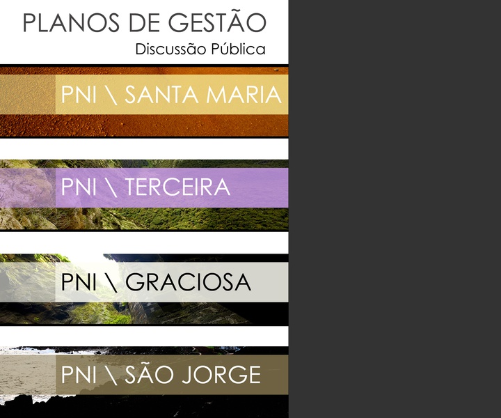 The Government of the Azores puts the Management Plans for the Land Areas of the Natural Parks of the Islands of Santa Maria, Terceira, Graciosa, São Jorge, Flores and Corvo into public consultation