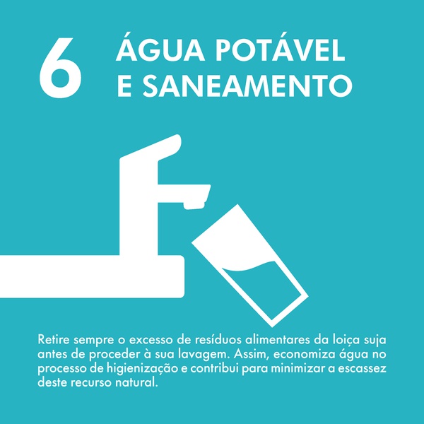 Objetivo 6 - Garantir a disponibilidade e a gestão sustentável da água potável e do saneamento para todos