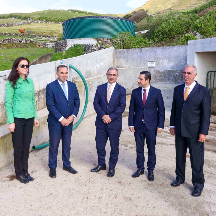 Governo dos Açores inaugura sistema de abastecimento e caminho agrícola no Corvo