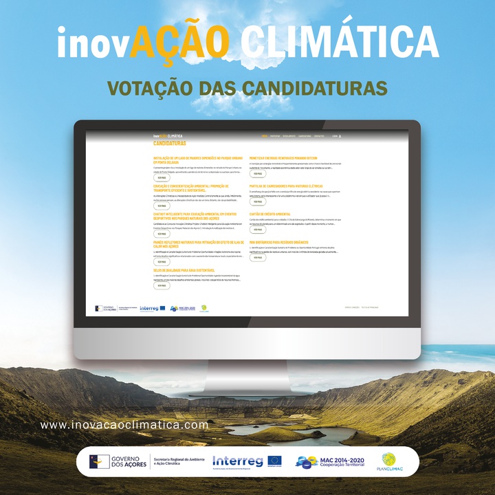 Concurso «InovAção Climática» – Votação das candidaturas
