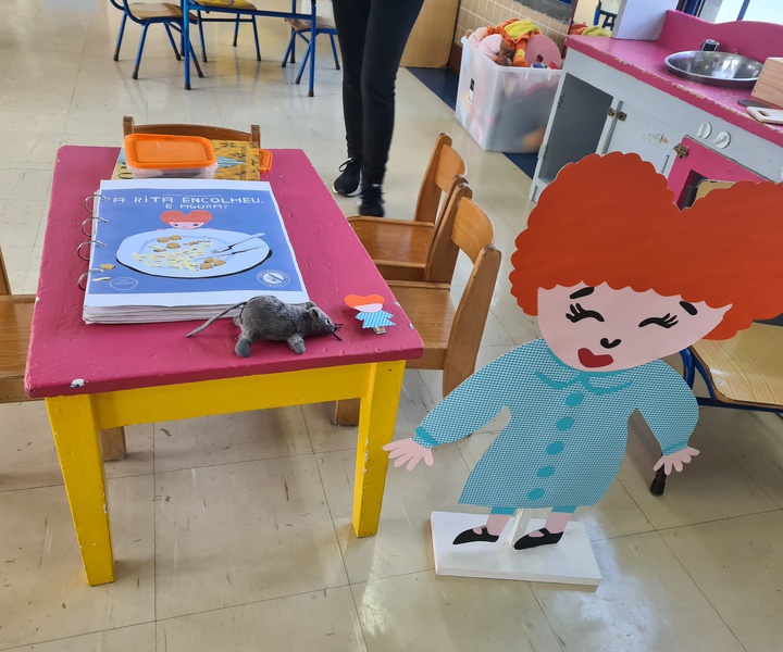 Parque Escola Activity: Less eyes than belly!