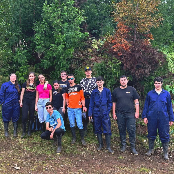 Students from the Forestry and Environmental Resources Technician Course collaborate with the Regional Directorate of Forestry Resources under the LIFE IP CLIMAZ
