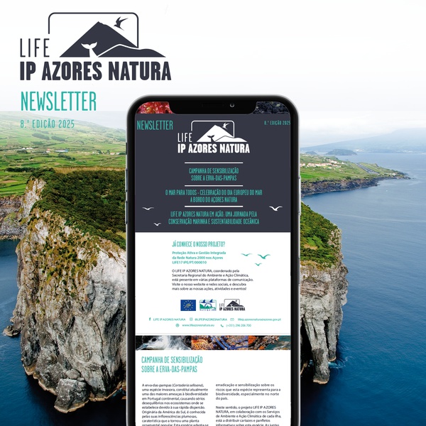 A 8.ª edição da newsletter do LIFE IP AZORES NATURA já se encontra disponível!