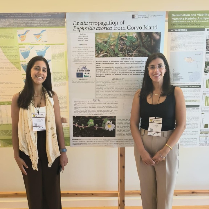 LIFE IP AZORES NATURA apresenta póster no congresso internacional FloraMac 2025