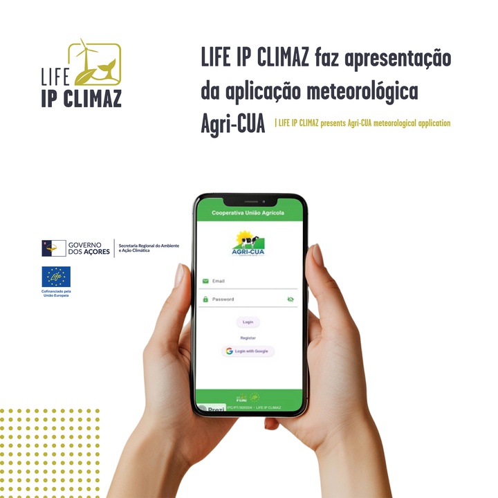 LIFE IP CLIMAZ faz apresentação da aplicação meteorológica Agri-CUA