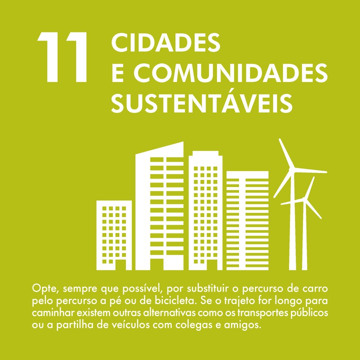 Objetivo 11 – Tornar as cidades e as comunidades mais inclusivas, seguras, resilientes e sustentáveis