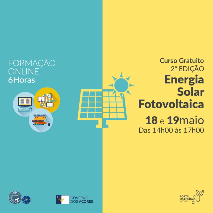 2ⁿᵈ EDITION – Online training course on Photovoltaic Solar Energy