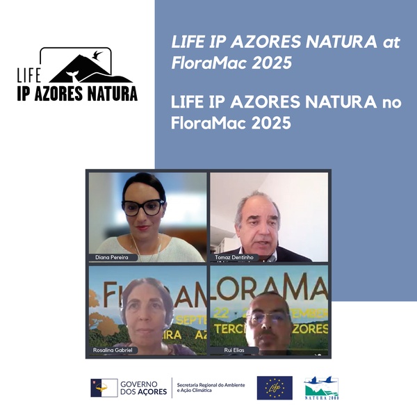 LIFE IP AZORES NATURA at FloraMac 2025