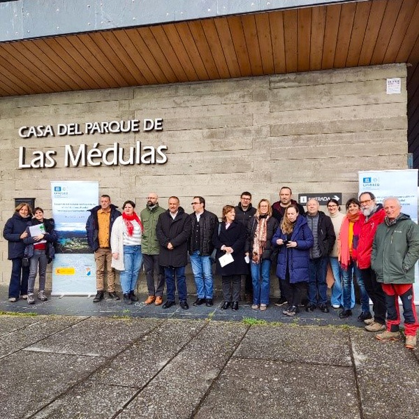 The Technical Office for the Landscape of the Pico Island Vineyard Culture takes part in a meeting of UNESCO World Heritage site managers in Las Médulas, Spain