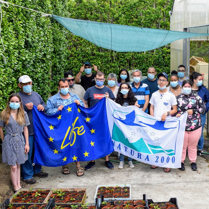 LIFE VIDALIA dinamiza ação de voluntariado com a APADIF no Viveiro de Plantas Raras