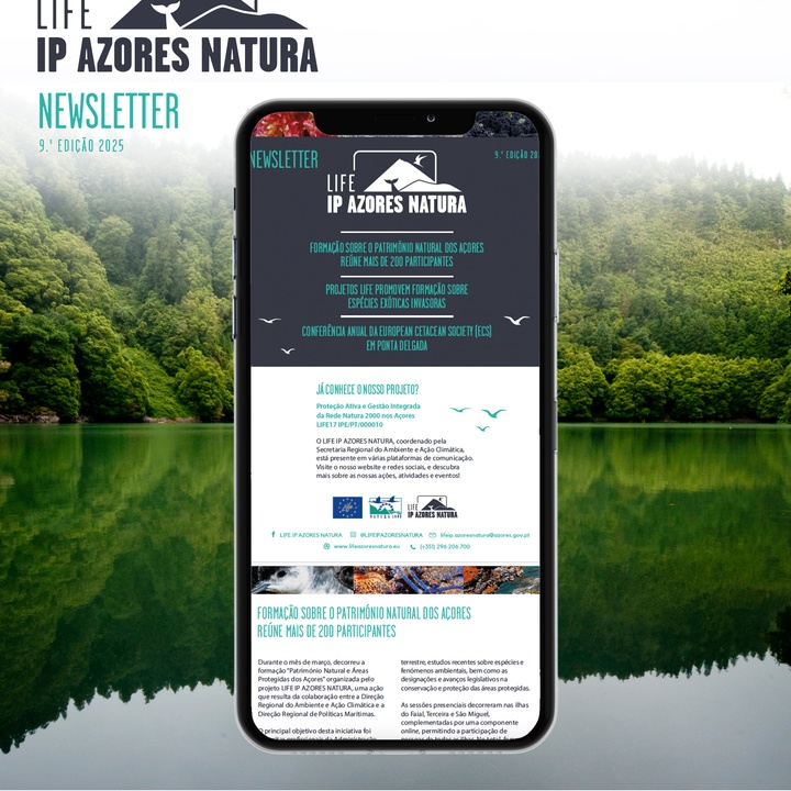 A nova edição da newsletter do LIFE IP AZORES NATURA já se encontra disponível!