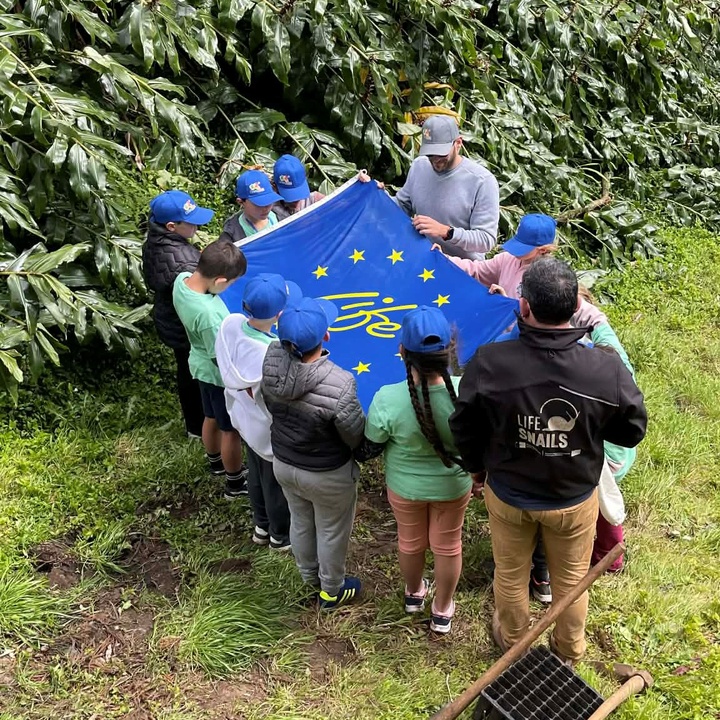 The LIFE SNAILS project continues informal environmental awareness in the Azores