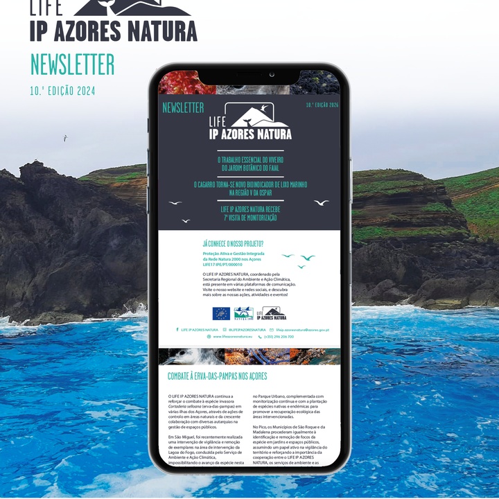 A 10.ª edição da newsletter do LIFE IP AZORES NATURA já está disponível!