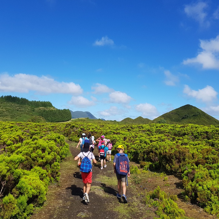 "Mistério Novo walking trail" activity – Terceira