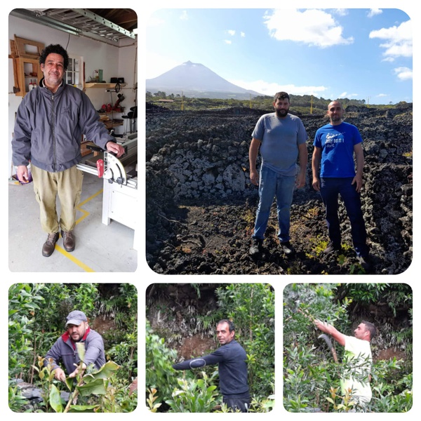 LIFE IP AZORES NATURA | Operational team from Pico island